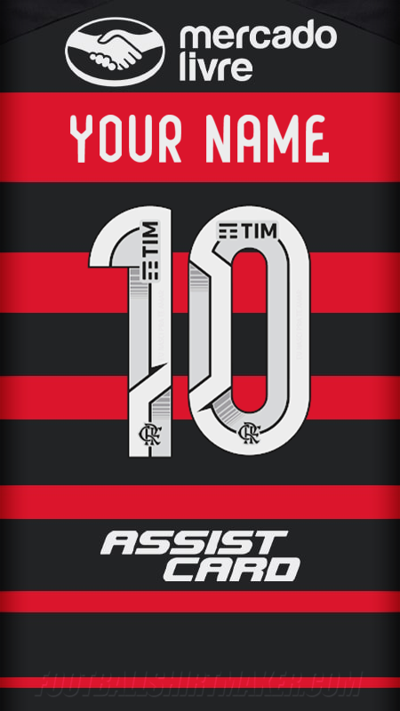 Flamengo 2024 jersey number 10 your name