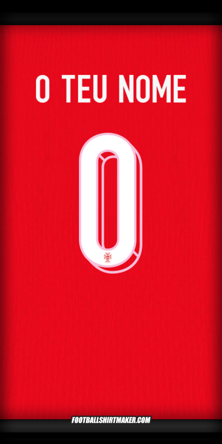 Camisola Portugal 2024 -  o teu nome - 0