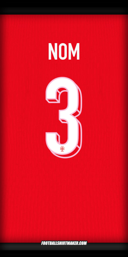 Maillot Portugal 2024 -  nom - 3