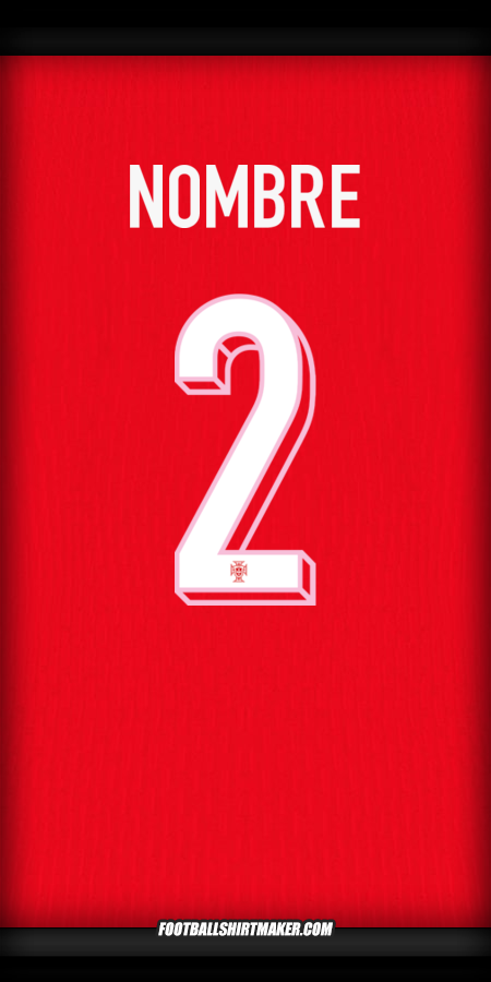 Camiseta Portugal 2024 -  nombre - 2