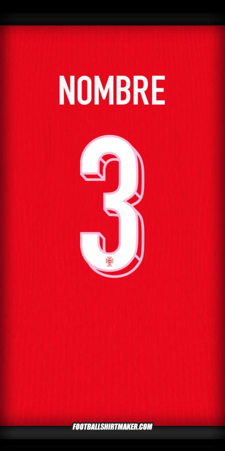 Jersey Portugal 2024 -  nombre - 3