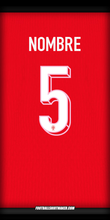 Jersey Portugal 2024 -  nombre - 5