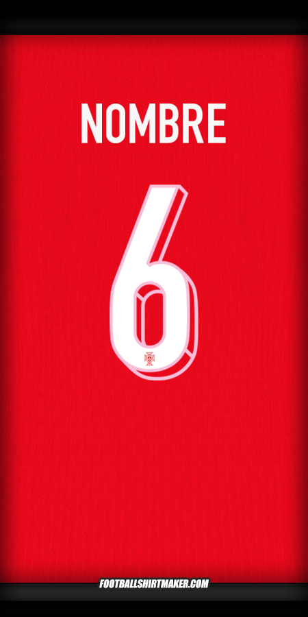 Jersey Portugal 2024 -  nombre - 6