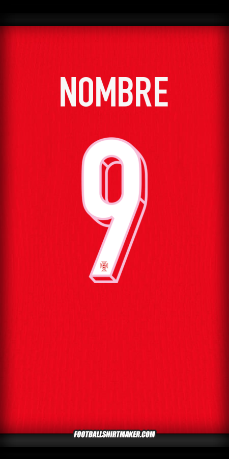 Jersey Portugal 2024 -  nombre - 9