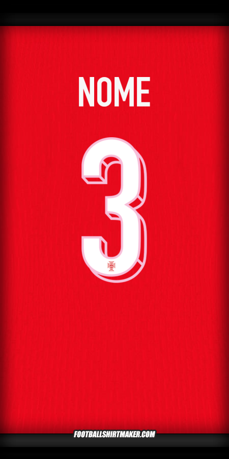 Camisa Portugal 2024 -  nome - 3