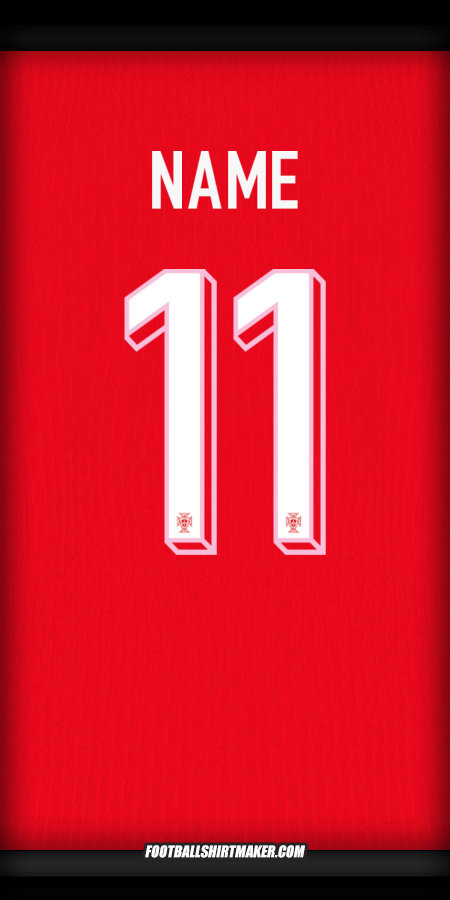 Jersey Portugal 2024 -  name - 11
