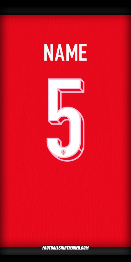 Shirt Portugal 2024 -  name - 5