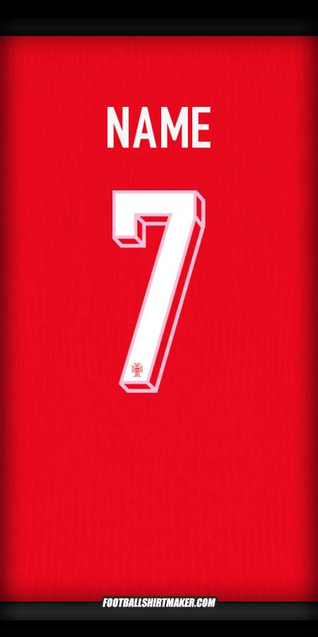 Jersey Portugal 2024 -  name - 7
