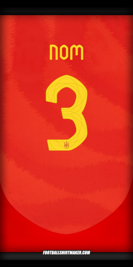 Maillot Espagne 2024 -  nom - 3