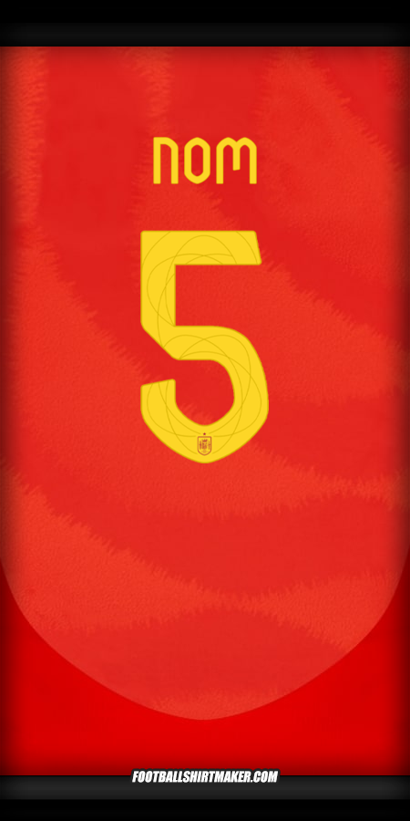 Maillot Espagne 2024 -  nom - 5