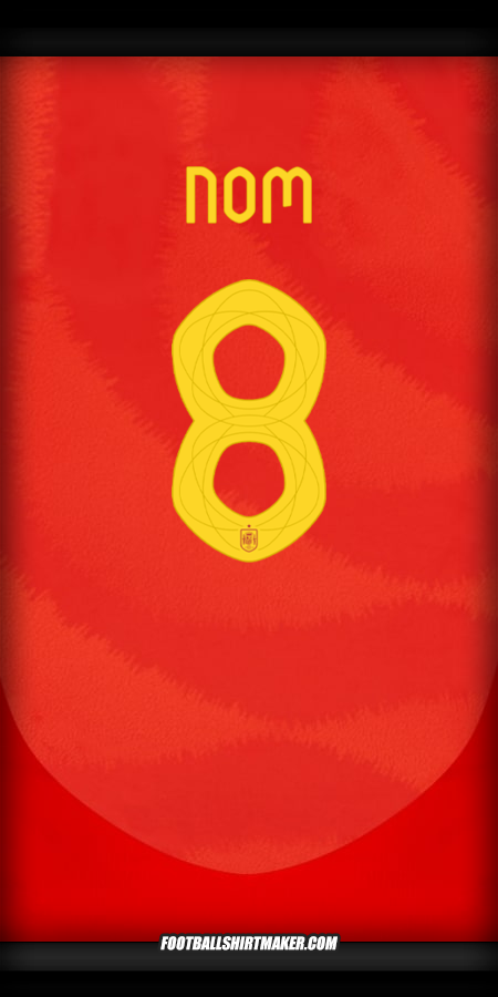 Maillot Espagne 2024 -  nom - 8