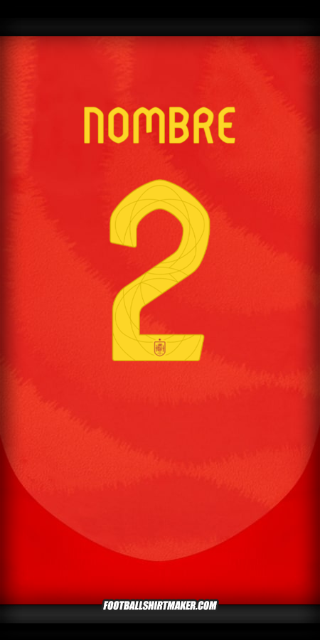 Jersey España 2024 -  nombre - 2