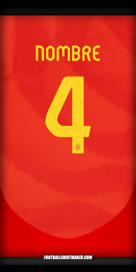 Jersey España 2024 -  nombre - 4