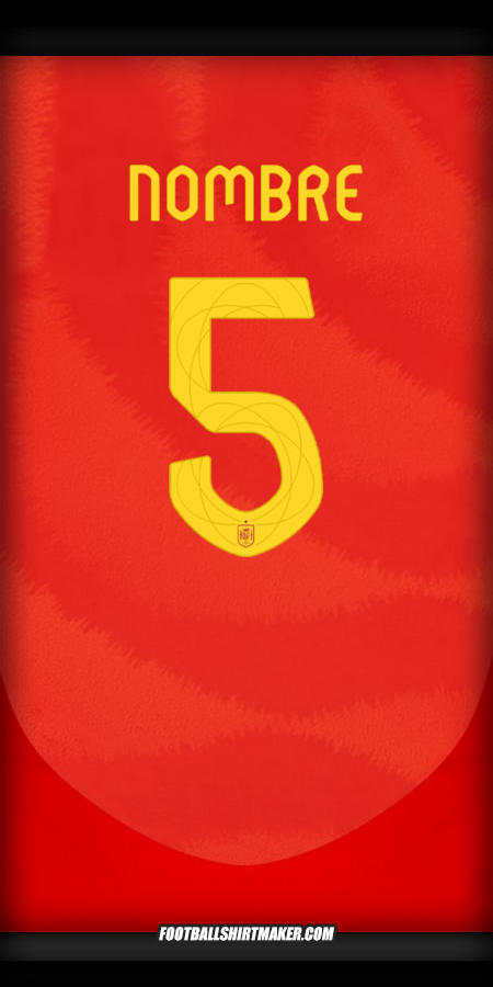 Jersey España 2024 -  nombre - 5