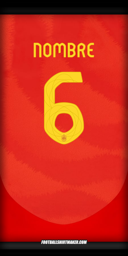 Jersey España 2024 -  nombre - 6