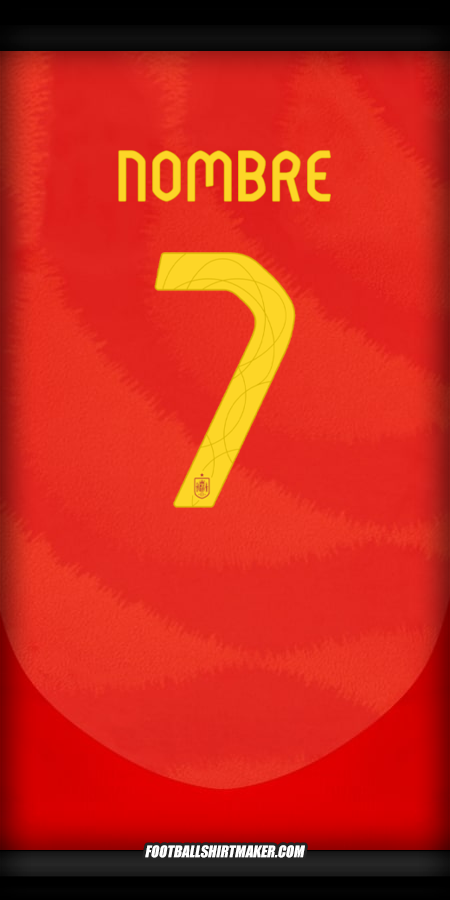 Jersey España 2024 -  nombre - 7