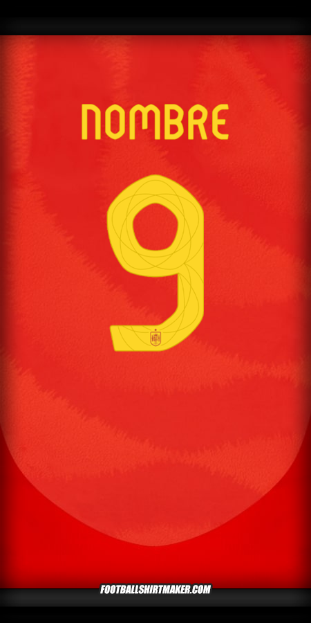Jersey España 2024 -  nombre - 9