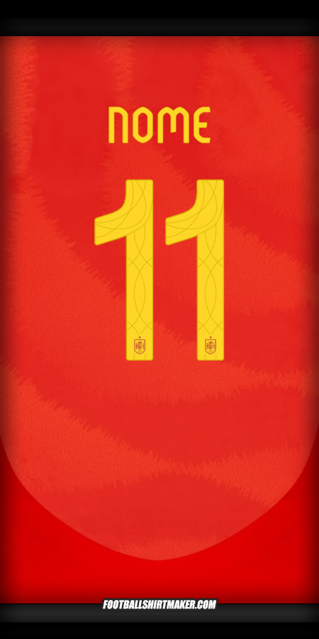 Maglia Spagna 2024 -  nome - 11