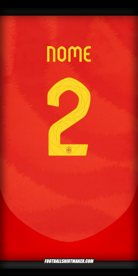 Maglia Spagna 2024 -  nome - 2