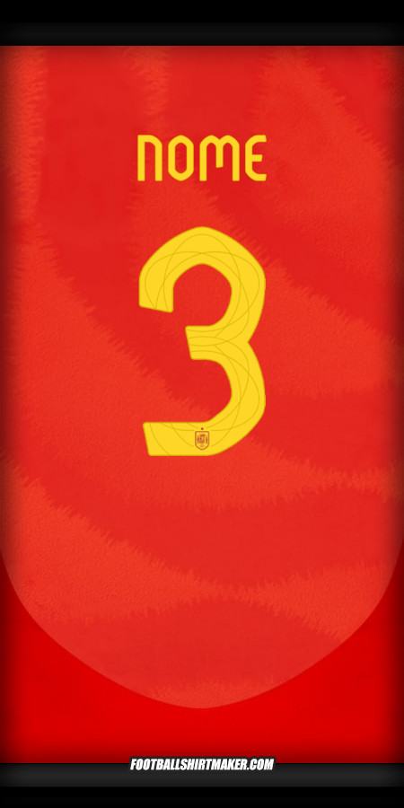 Camisa Espanha 2024 -  nome - 3