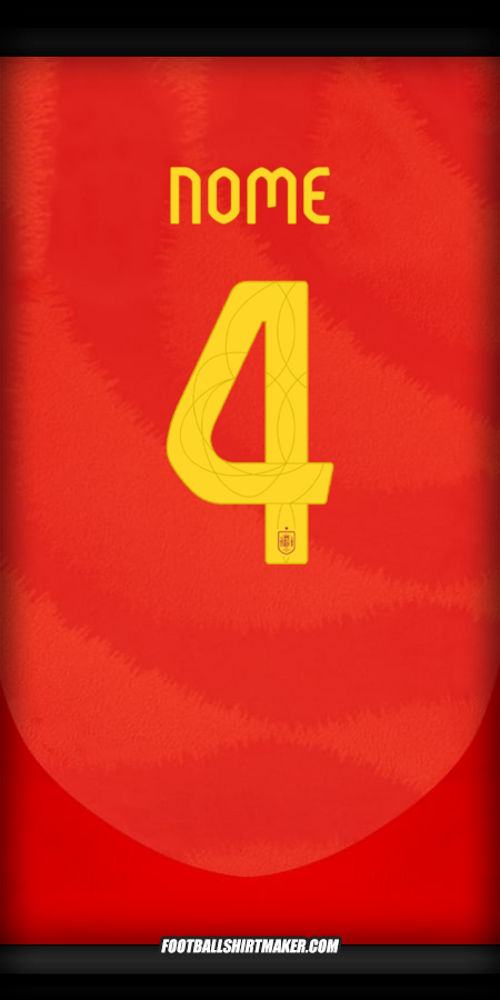 Camisa Espanha 2024 -  nome - 4