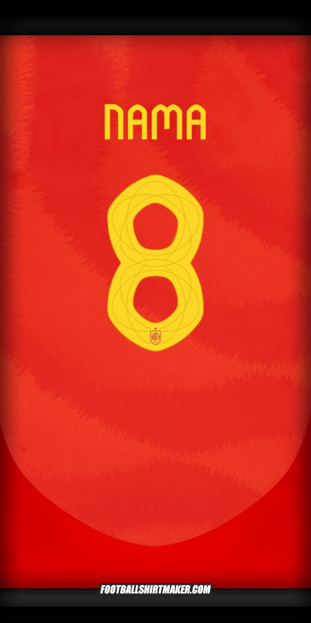 Jersey Spanyol 2024 -  nama - 8