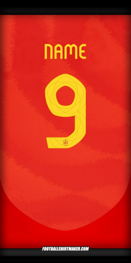 Trikot Spanien 2024 -  name - 9