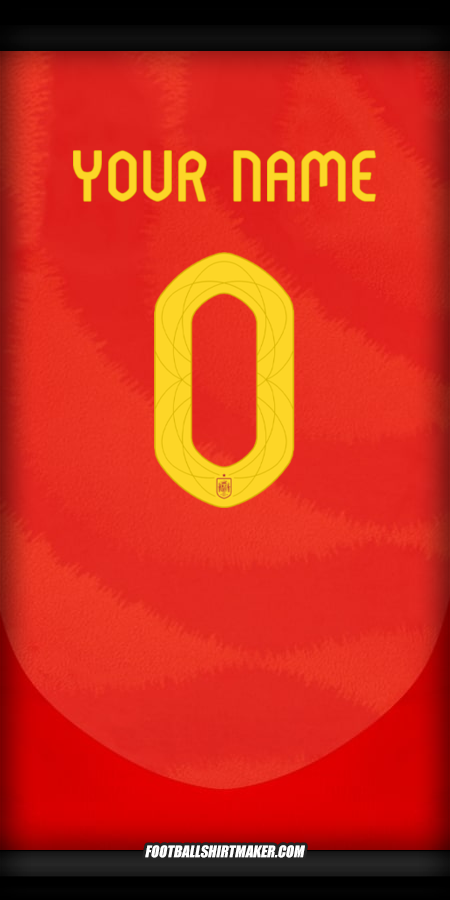 Jersey Spain 2024 -  your name - 0