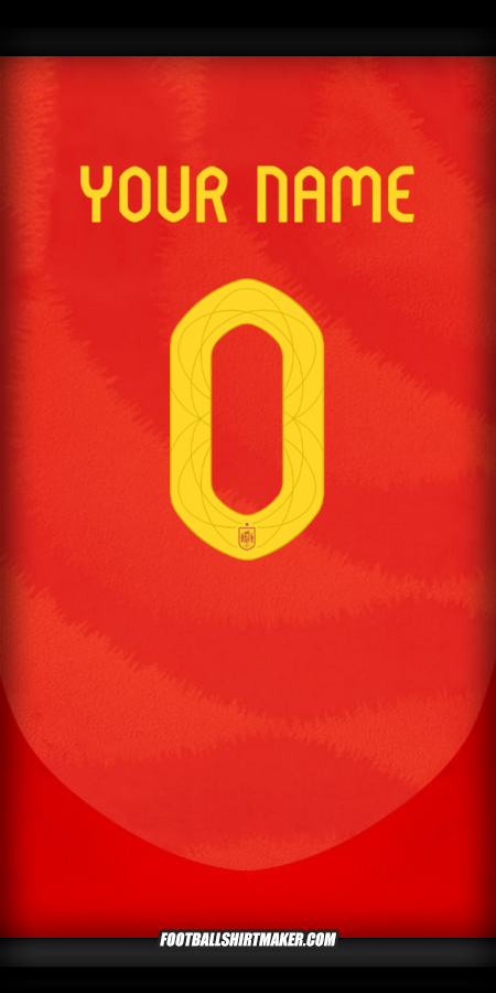 Jersey Spain 2024 -  your name - 0