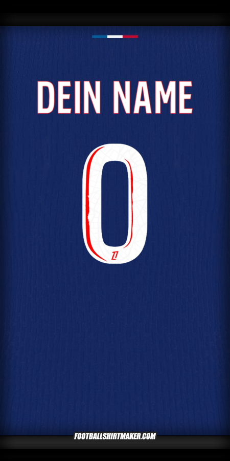Trikot Paris Saint Germain 2024/2025 -  dein name - 0