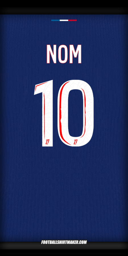Maillot Paris Saint Germain 2024/2025 -  nom - 10