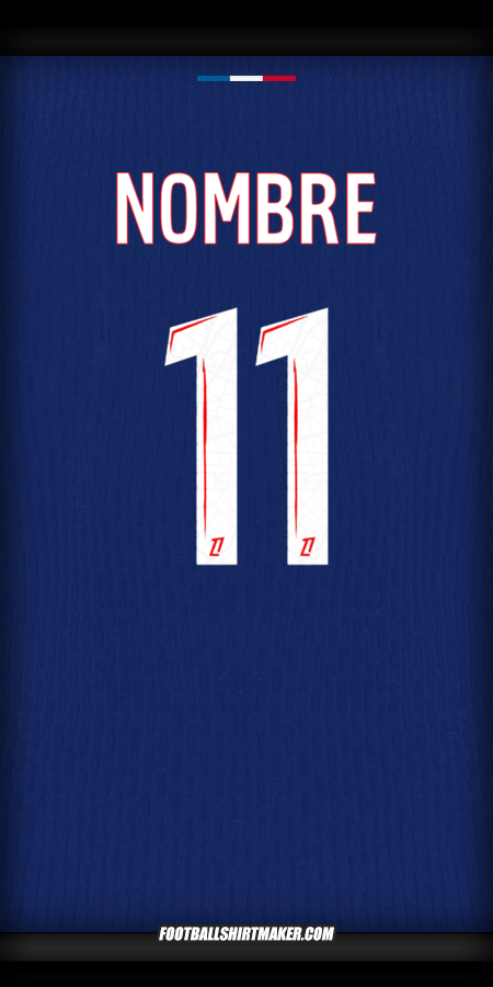 Camiseta Paris Saint Germain 2024/2025 -  nombre - 11