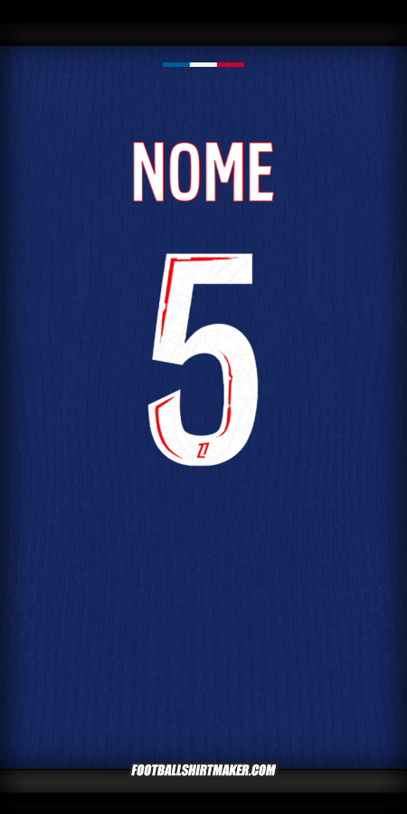 Camisola Paris Saint Germain 2024/2025 -  nome - 5