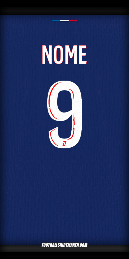 Camisola Paris Saint Germain 2024/2025 -  nome - 9