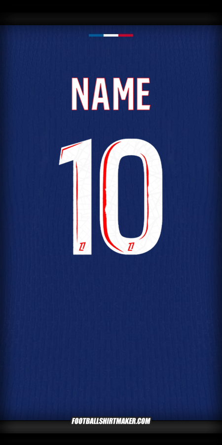 Trikot Paris Saint Germain 2024/2025 -  name - 10
