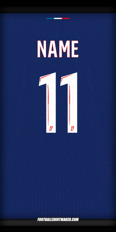 Trikot Paris Saint Germain 2024/2025 -  name - 11