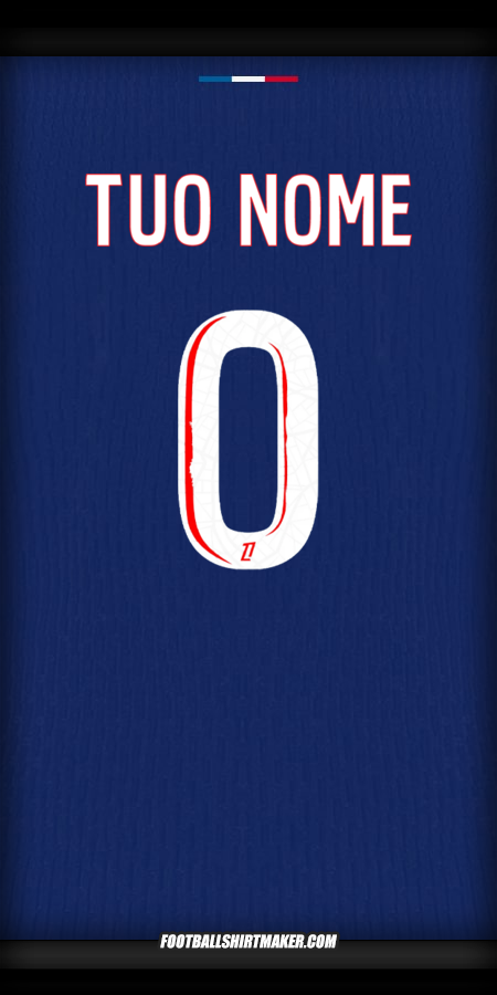 Maglia Paris Saint Germain 2024/2025 -  tuo nome - 0