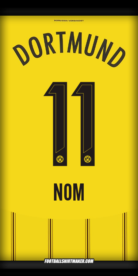 Maillot Borussia Dortmund 2024/2025 -  nom - 11