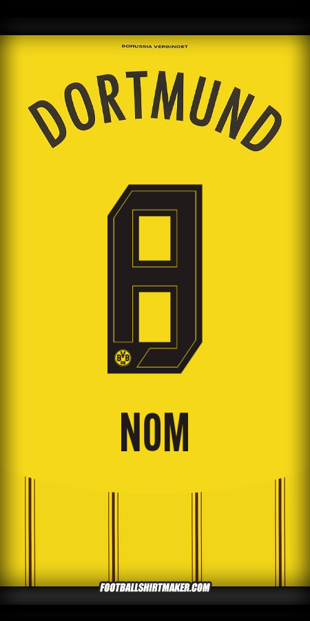 Maillot Borussia Dortmund 2024/2025 -  nom - 8