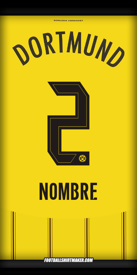 Camiseta Borussia Dortmund 2024/2025 -  nombre - 2