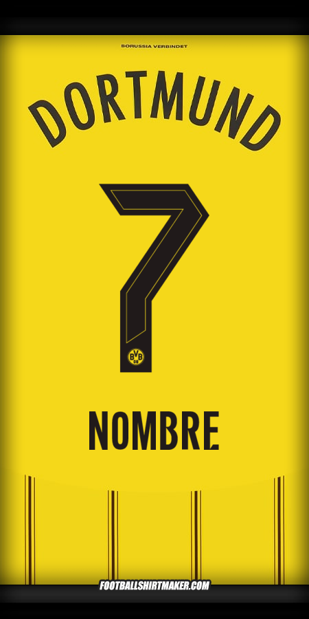 Jersey Borussia Dortmund 2024/2025 -  nombre - 7