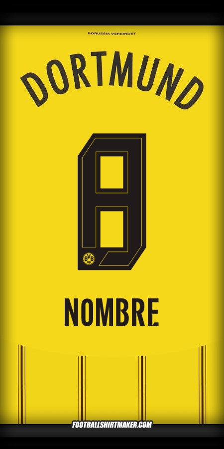 Camiseta Borussia Dortmund 2024/2025 -  nombre - 8
