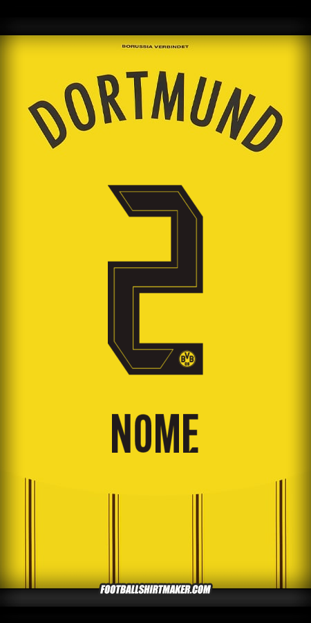 Maglia Borussia Dortmund 2024/2025 -  nome - 2