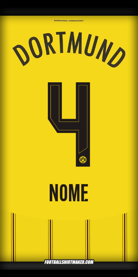 Camisa Borussia Dortmund 2024/2025 -  nome - 4