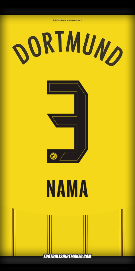 Jersey Borussia Dortmund 2024/2025 -  nama - 3