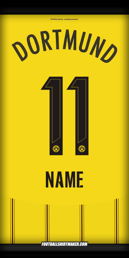 Jersey Borussia Dortmund 2024/2025 -  name - 11