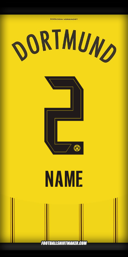 Trikot Borussia Dortmund 2024/2025 -  name - 2