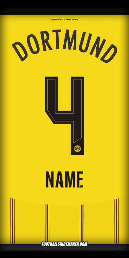 Trikot Borussia Dortmund 2024/2025 -  name - 4