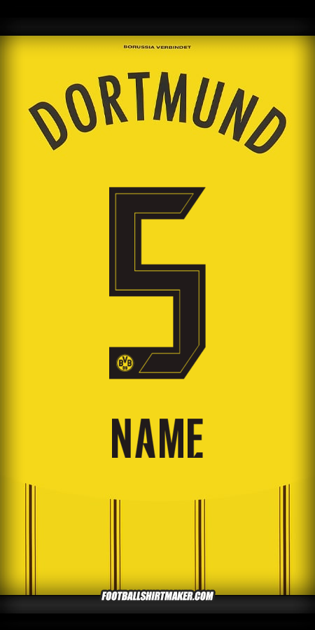 Trikot Borussia Dortmund 2024/2025 -  name - 5