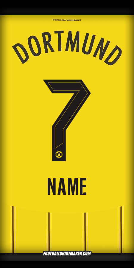 Trikot Borussia Dortmund 2024/2025 -  name - 7